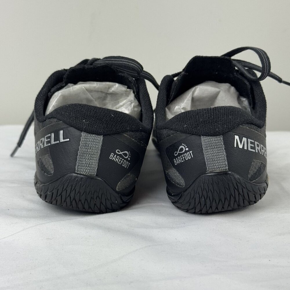 MERRELL Vapor Glove 3 Womens Barefoot Performance Lightweight Hiking Shoes Black - Picture 7 of 12